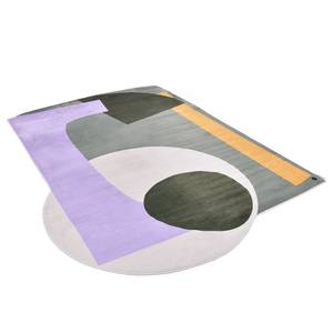 Kurzflorteppich Shapes Eight Kunstfaser - Mehrfarbig - 140 x 190 cm