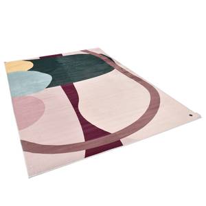 Laagpolig vloerkleed Shapes Four kunstvezels - meerdere kleuren - 140 x 200 cm