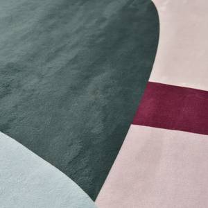 Laagpolig vloerkleed Shapes Four kunstvezels - meerdere kleuren - 140 x 200 cm