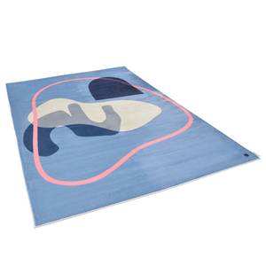 Laagpolig vloerkleed Shapes Five kunstvezels - meerdere kleuren - 140 x 200 cm