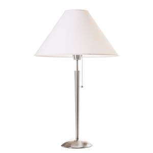 Lampe Cazillac Coton / Acier inoxydable - 1 ampoule