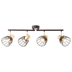 Plafondlamp Posca ijzer - Aantal lichtbronnen: 4