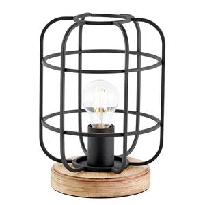 Tafellamp Gwen ijzer/deels massief grenenhout - 1 lichtbron