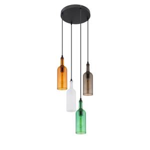 Hanglamp Levito II acrylglas/ijzer - 4 lichtbronnen