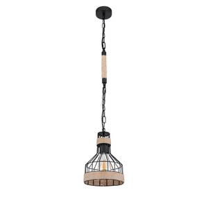 Suspension Halia X Feuille de plante / Fer - 1 ampoule