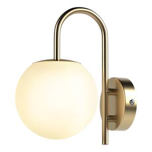 Wandlamp Le Russey opaalglas/ijzer - 1 lichtbron