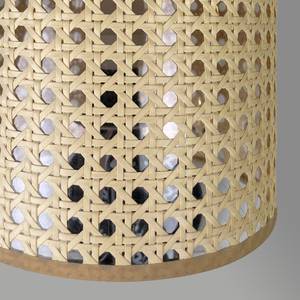 Lampada a sospensione Le Tech I Rattan / Ferro - 3 punti luce