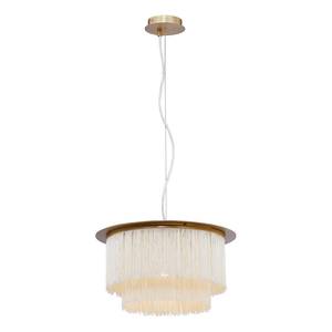 Suspension Le Roux I Coton / Fer - 1 ampoule