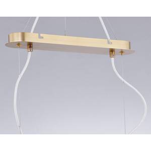 Hanglamp Le Roux II katoen/ijzer - 3 lichtbronnen