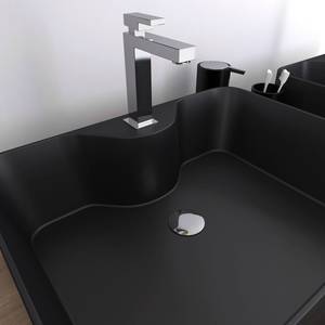 Vasque Rectangle Céramique - Noir