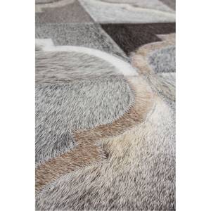 Kurzflorteppich Lavish 310 Leder - Grau - 160 x 230 cm