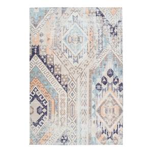 Laagpolig vloerkleed Indiana 200 textielmix - Blauw - 240 x 330 cm