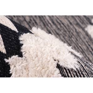 Laagpolig vloerkleed Ethnie 400 textielmix - grijs - 200 x 290 cm