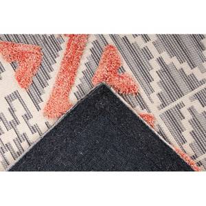 Laagpolig vloerkleed Ethnie 100 textielmix - grijs/natuur - 80 x 150 cm