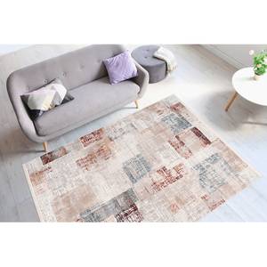 Tapis Akropolis 425 Fibres synthétiques - Saumon - 80 x 150 cm