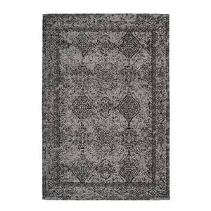 Laagpolig vloerkleed Iglesia 300 textielmix - zwart/grijs - 80 x 150 cm
