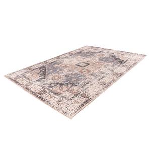 Laagpolig vloerkleed Indiana 100 textielmix - grijs/bruin - 160 x 230 cm