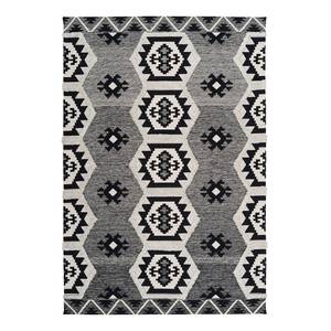 Laagpolig vloerkleed Ethnie 300 textielmix - grijs - 200 x 290 cm