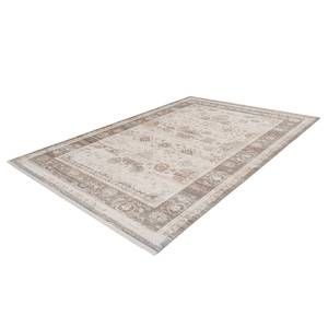 Laagpolig vloerkleed Baroque 1000 kunstvezels - beige - 80 x 150 cm