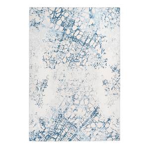 Laagpolig vloerkleed Galaxy 700 kunstvezels - crèmekleurig/blauw - 170 x 240 cm