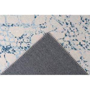 Laagpolig vloerkleed Galaxy 700 kunstvezels - crèmekleurig/blauw - 120 x 180 cm