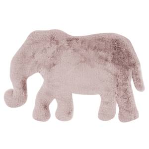 Kinderteppich Lovely Kids 125 Elephant Kunstfaser - Rosa