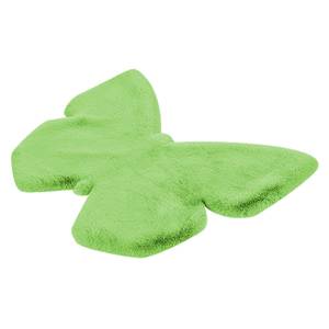 Tapis enfant Lovely Kids 1125 Butterfly Fibres synthétiques - Vert