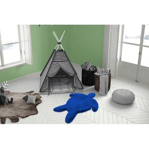 Kindervloerkleed Lovely Kids 1325 Turtle kunstvezels - Blauw