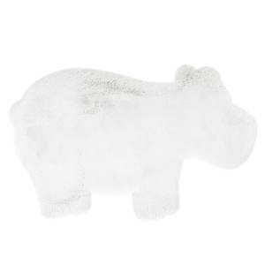 Tapis enfant Lovely Kids 325 Hippo Fibres synthétiques - Blanc