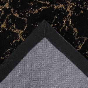 Tapis épais Bijou 225 Fibres synthétiques - Noir / Doré - 200 x 290 cm