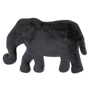 Tapis enfant Lovely Kids 125 Elephant Fibres synthétiques - Anthracite