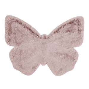 Kindervloerkleed Lovely Kids Butterfly kunstvezels - Roze