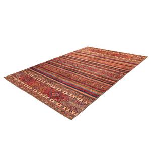 Tapis Faye 725 Fibres synthétiques - Multicolore / Rouge - 150 x 230 cm