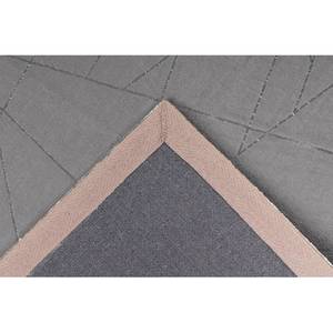 Tapis épais Bijou 125 Fibres synthétiques - Argenté - 80 x 150 cm