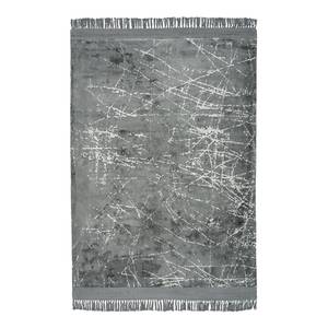 Kurzflorteppich Dolce Vita 225 Viskose - Grau - 120 x 170 cm