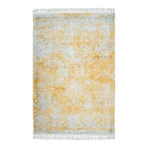 Kurzflorteppich Dolce Vita 325 Viskose - Grau / Gold - 160 x 230 cm