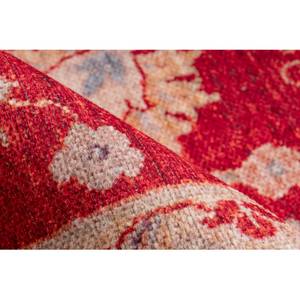 Laagpolig vloerkleed Faye 625 kunstvezels - rood - 230 x 330 cm