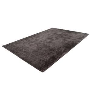 Laagpolig vloerkleed Bridget 125 viscose - Grijs - 80 x 150 cm