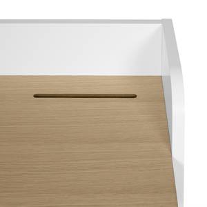 Schreibtisch Fiore Wabenplatte - Eiche / Weiß