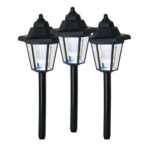 LED-grondspies Valennes (set van 3) polycarbonaat - 1 lichtbron