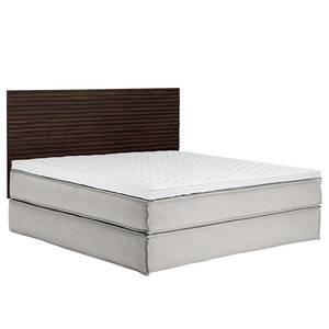 Boxspringbett Kirley Stoff KINX: Weiß