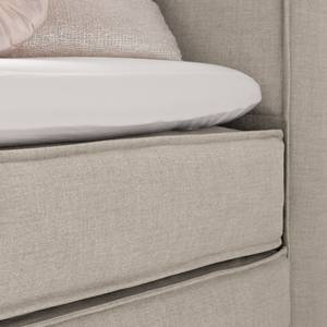 Letto boxspring Kirley Tessuto KINX: beige