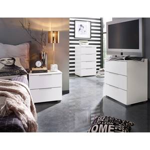 Table de chevet Alabama Blanc alpin - 2