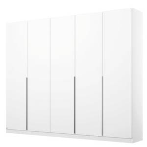 Armoire à portes battantes Alabama Blanc alpin - 226 x 229 cm - Basic - Sans portes miroir