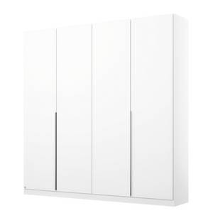 Armoire à portes battantes Alabama Blanc alpin - 181 x 229 cm - Basic - Sans portes miroir