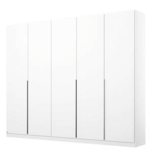 Armoire à portes battantes Alabama Blanc alpin - 226 x 210 cm - Basic - Sans portes miroir