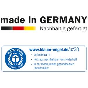 Drehtürenschrank Alabama Alpinweiß - 136 x 210 cm - Premium - Ohne Spiegeltür/-en