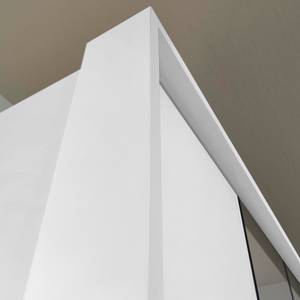 Armadio con ante a battente Alabama Bianco alpino - 226 x 229 cm - Optimum Plus - Senza ante a specchio