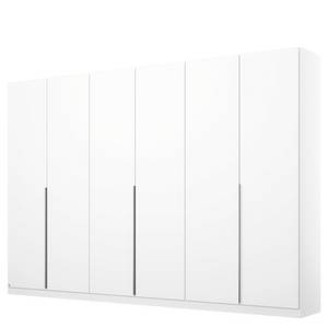 Armoire à portes battantes Alabama Blanc alpin - 271 x 229 cm - Premium - Sans portes miroir
