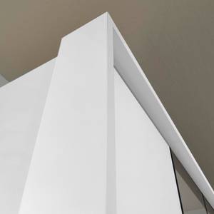 Drehtürenschrank Alabama Alpinweiß - 271 x 229 cm - Premium - Ohne Spiegeltür/-en